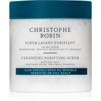 Christophe Robin Purifying Scrub With Sea Salt Sügavpuhastav koorimine meresoolaga 250 ml