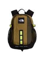 THE NORTH FACE Ruksak 'Hot Shot'  tamno smeđa / kaki / svijetlozelena / crna