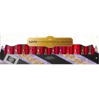 NYX Professional Makeup Limited Edition Xmass Mrs Claus Oh Deer Matte Lip Vault set ruževa za usne (s mat efektom)