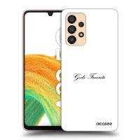 Silikónový čierny obal pre Samsung Galaxy A33 5G A336 - Gods Favorite