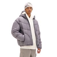 Cropp - Prešita jakna s kapuco - light grey