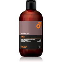 Beviro Natural Body Wash 1918 gel za prhanje za moške 250 ml