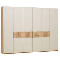 Dieter Knoll SKRIŇA S OTOČNÝMI DVERAMI, trámový dub, farba duba, piesková, 299,2/229,4/59,5 cm