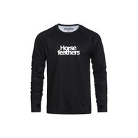 HORSEFEATHERS Termo tričko Riley - black BLACK velikost M