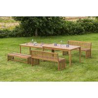 Gardenson ZÁHRADNÁ SÚPRAVA drevo, textil