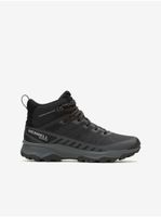 Černé pánské kotníkové outdoorové tenisky MERRELL Speed Eco Mid Waterproof