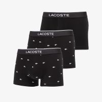 Bokserki LACOSTE 3-Pack Trunk Black M