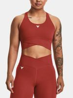 Under Armour Podprsenka Pjt Rck LetsGo Crssover Top-RED - Dámské