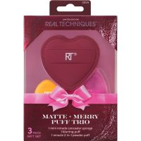 Real Techniques Matte + Merry Puff Trio set aplikatorjev