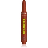 NYX Professional Makeup Fat Matte балсам за устни с матиращ ефект Beary Nude 2 гр.