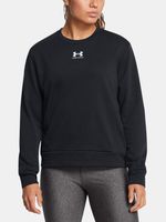 Under Armour Rival Terry Crew Koszulka Czarny