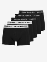 Jack & Jones Solid Bokserice 5 kom crna