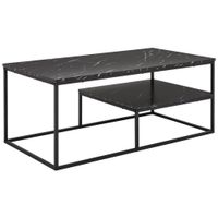 MID.YOU KONFERENČNÝ STOLÍK, antracitová, kov, kompozitné drevo, 110/60/45 cm