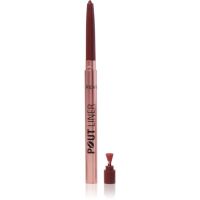Makeup Revolution Pout Liner svinčnik za ustnice za povečanje volumna odtenek Cookie Warm Brown 0.2 g
