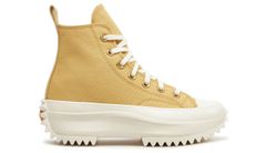 Żółte trampki Converse Run Star Hike Platform