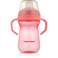 canpol babies FirstCup 250 ml κύπελλο Pink 6+m 250 ml