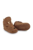 Kožené topánky pre bábätká Donsje Kapi Special Booties Stag