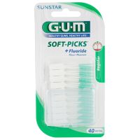 G.U.M Soft-Picks +Fluoride zubne čačkalice regular 40 kom