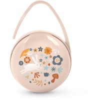 Suavinex Wonderland Duo Soother Case krabička na dudlík Pink 1 ks