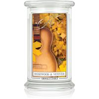 Kringle Candle Rosewood & Vetiver ароматна свещ 623 гр.