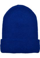 Recycled Waffle Knit Beanie royalblue yarn