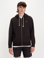 Levi's® Levi's® New Original Zip Up Meteorite Majica dugih rukava crna