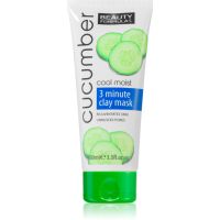 Beauty Formulas Cucumber дълбоко почистваща маска за лице с глина 100 мл.