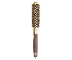 Okrúhla fúkacia kefa na vlasy Olivia Garden Expert Blowout Speed XL Gold  a  Brown - 25 mm (ID2169) + darček zadarmo