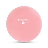 Jóga míč inSPORTline Yoga Ball 1 kg růžová