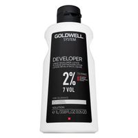 Goldwell System Cream Developer Lotion emulsja aktywująca do wszystkich rodzajów włosów 2% 7 Vol. 1000 ml