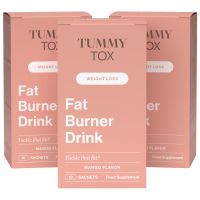 Fatburner Drink Tummy Tox. Mangogeschmack. 3x15 Beutel