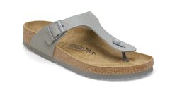 Birkenstock Gizeh BF Saffiano Stone Coin Regular Fit Muškarci - Sandale Birkenstock - Siva - 1026397-10.5 - Size: 10.5