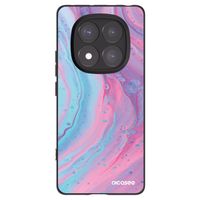 Silikónový čierny obal pre Xiaomi Redmi Note 14 Pro 5G - Pink liquid