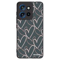 Silikónový čierny obal pre Motorola Edge 50 Neo - Veľa lásky