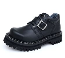 Lederschuhe Unisex - Black Monster 1P - KMM - Black-1P-032 36