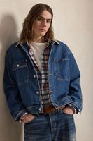 Polo Ralph Lauren Džínsová bunda pánska rifľová