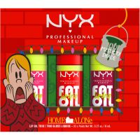 NYX Professional Makeup Home Alone Fat Oil Trio darilni set za ustnice odtenek 03 1 kos