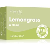 Friendly Soap Natural Soap Lemongrass & Hemp naravno milo 95 g