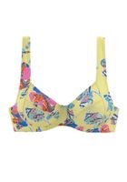 SUNSEEKER Bikini gornji dio 'Jam'  svijetloplava / žuta / roza / crvena