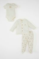 DEFACTO Baby Boy Printed 3-Piece Hospital Set