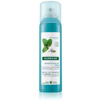 Klorane Organic Mint сух шампоан за коса, изложена на замърсен въздух 150 мл.