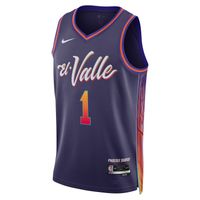 Nike Dri-FIT NBA Phoenix Suns Devin Booker City Edition 23/24 Swingman Jersey - Pánske - Dres Nike - Fialové - DX8516-537 - Veľkosť: 2XL