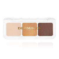 Dermacol Paletka očných tieňov č. 3 GOLDEN SANDS