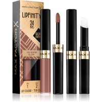 Max Factor Lipfinity Gilded Edition langanhaltender Lippenstift mit Balsam Farbton 185 Warm Glow 4,2 g