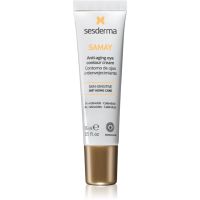 Sesderma Samay Anti-Aging Eye Contour Cream krema proti gubam za predel okoli oči za redukcijo oteklin in temnih kolobarjev 15 ml