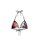 Desigual Bikini gornji dio 'Daiquiri'  tamno narančasta / roza / crna / bijela