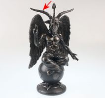 Baphomet Dekoration - Antiquity - BESCHÄDIGT