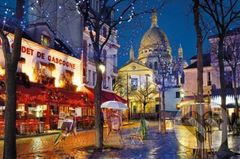 Montmartre, Paris - puzzle z kategorie Umělecké