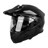 Výklopná enduro přilba W-TEC Biscaia P/J  černá lesk  S (55-56)