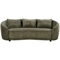 Carryhome TROJMIESTNA POHOVKA, plast, textil, olivovozelená
